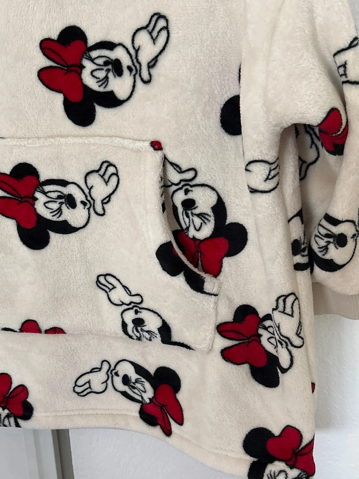 Beige fleece trui Mini oversized 8 jaar – photo 2